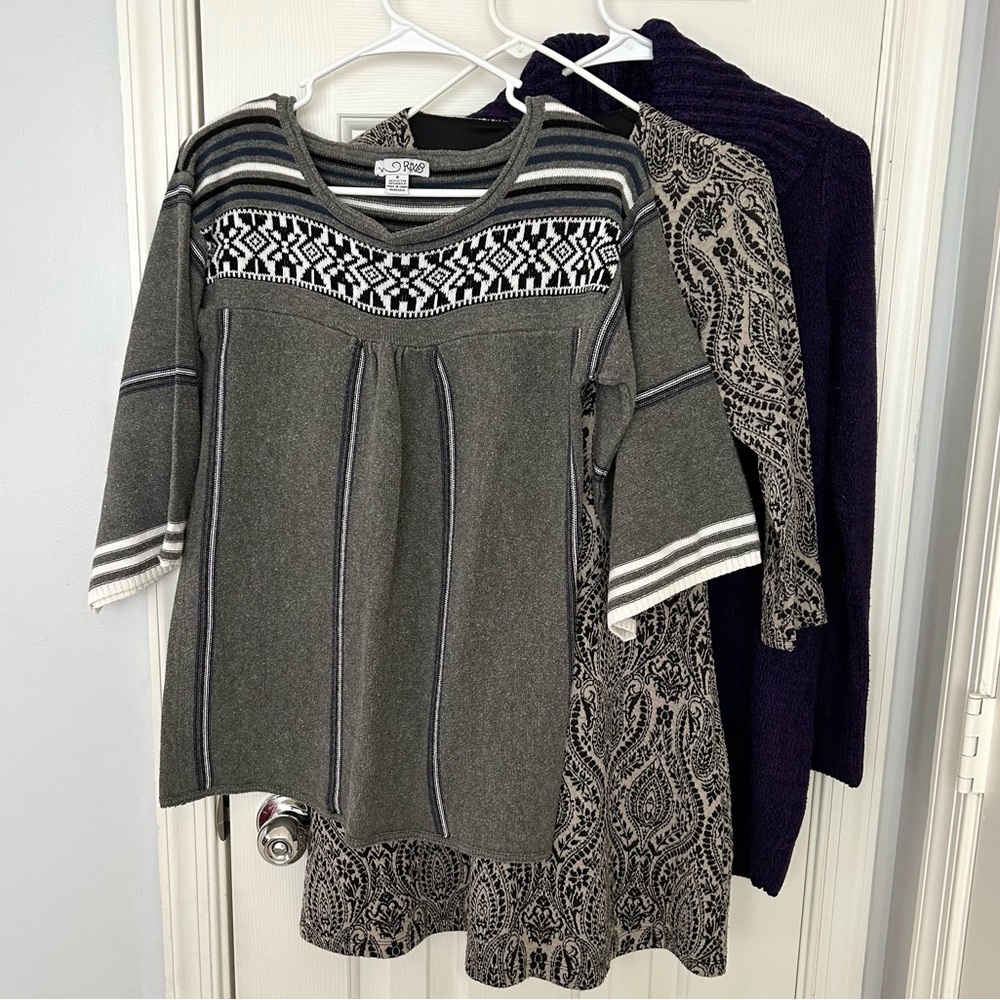 Lot of 3 pieces Fall Winter Dress, Top